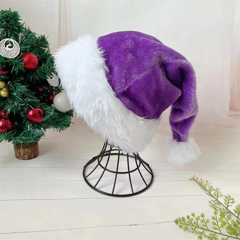 30*45 ซม.คริสต์มาสSantaหมวกXma - Santa Hat Plush บทวิจารณ์และราคา