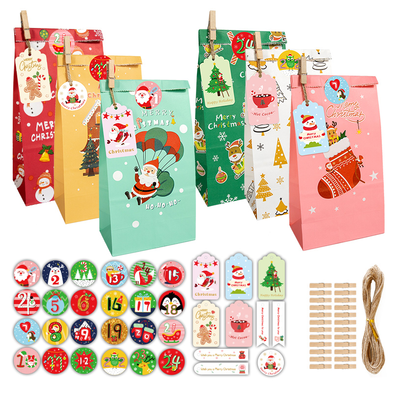24 ชุด ปฏิทินนับถอยหลังวันคริส - Advent Calendar Gift บทวิจารณ์และราคา