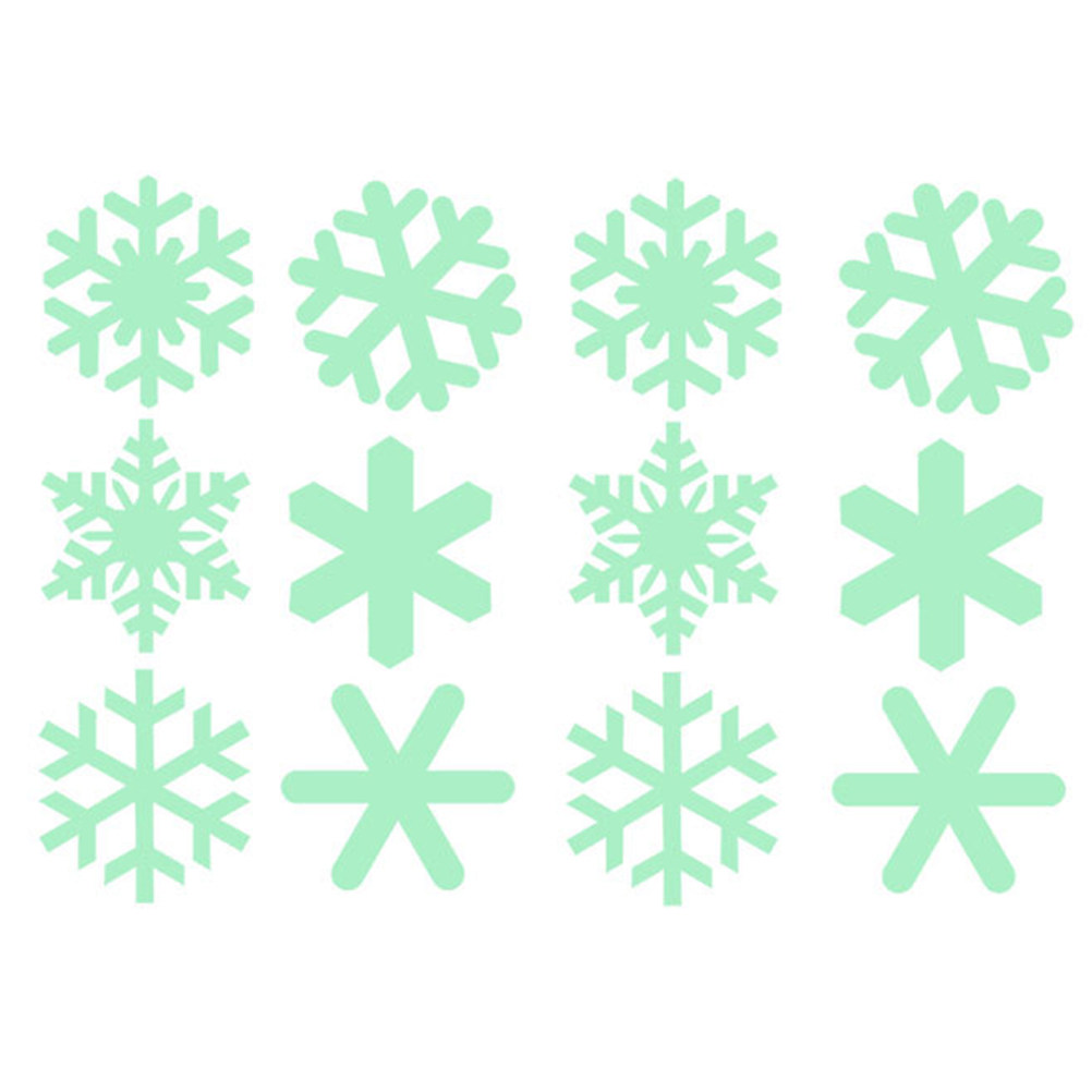 สติ๊กเกอร์ติดผนังลายเกล็ดหิมะเ - Snowflake Window Decal บทวิจารณ์และราคา
