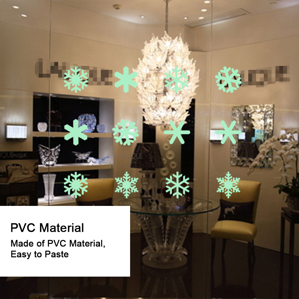 สติ๊กเกอร์ติดผนังลายเกล็ดหิมะเ - Snowflake Window Decal บทวิจารณ์และราคา