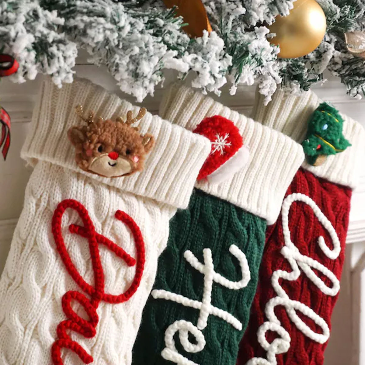 ถุงเท้าตกแต่งคริสต์มาส 1 ชิ้น, - Christmas Stocking Hanging บทวิจารณ์และราคา